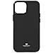 Cover Iphone 13 Silicone Effetto Brillante Pearl Jelly Mercury Nera - Foto miniatura 1