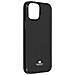 Cover Iphone 13 Silicone Effetto Brillante Pearl Jelly Mercury Nera - Foto miniatura 3