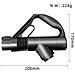 Maniglia Per Aspirapolvere Darkgrey Dyson Dc19/dc23/dc26/dc29/dc32/dc36/dc37 - Foto miniatura 4