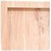 Ripiano a Parete 140x60x (2-6) cm Massello Rovere Non Trattato - Foto miniatura 6
