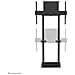 WL55-875BL1 Supporto a Parete Motorizzato per Schermi da 55 a 100" Colore Nero - Foto miniatura 3