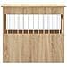 Gabbia Cani Da Arredamento Rovere Sonoma 55x80x68cm Multistrato - Foto miniatura 7