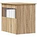 Gabbia Cani Da Arredamento Rovere Sonoma 55x80x68cm Multistrato - Foto miniatura 8