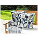 Set Di 2 Cuscini Da Esterno Blu 45 X 45 Cm Veglino - Foto miniatura 1
