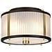 Lampadario Corona Acciaio Bronzo E Vetro Ottone Antico 2 Luci E27 - Foto miniatura 4