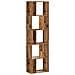 Libreria 5 Ripiani Legno Vecchio 45x23,5x162,5cm Multistrato - Foto miniatura 2