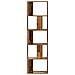 Libreria 5 Ripiani Legno Vecchio 45x23,5x162,5cm Multistrato - Foto miniatura 3