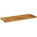 Piano Per Tavolo 70x30x3,8 Cm Rettangolare Legno Massello Mango - Foto miniatura 2