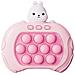 Giochino Popit Per Bambini Modalità Interattive Design Coniglietto, Rosa - Foto miniatura 1