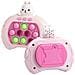 Giochino Popit Per Bambini Modalità Interattive Design Coniglietto, Rosa - Foto miniatura 4