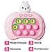 Giochino Popit Per Bambini Modalità Interattive Design Coniglietto, Rosa - Foto miniatura 5