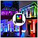 Faro LED RGB 30W Luce Atmosfera Faretto Proiettore Esterno Slim IP65 Telecomando - Foto miniatura 3