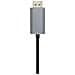 A109-0394 cavo e adattatore video 0,8 m DisplayPort USB tipo-C Alluminio, Nero - Foto miniatura 2