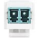 DMFKSLCLCCOUPLER adattatore di fibra ottica LC 1 pz Bianco - Foto miniatura 5