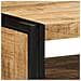 Tavolino 70x50x38 cm in Legno Massello di Mango Grezzo - Foto miniatura 8