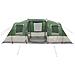 Tenda da Campeggio a Tunnel per 4 Persone Verde Impermeabile - Foto miniatura 6