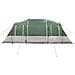 Tenda da Campeggio a Tunnel per 4 Persone Verde Impermeabile - Foto miniatura 7
