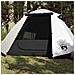 Tenda Campeggio a Cupola 2 Persone Bianca Tessuto Oscurante - Foto miniatura 1