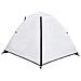 Tenda Campeggio a Cupola 2 Persone Bianca Tessuto Oscurante - Foto miniatura 7
