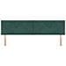 Testiera  Design a Blocchi Diamante Verde Scuro 180 cm in Velluto - Foto miniatura 4