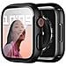 Custodia Protettiva Nera Compatibile Con Apple Watch 42mm (10a Generazione) - Foto miniatura 1