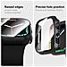 Custodia Protettiva Nera Compatibile Con Apple Watch 42mm (10a Generazione) - Foto miniatura 6