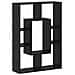 Libreria Rovere nero 63 x 20 x 90 cm Legno multistrato - Foto miniatura 7