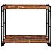 Tavolo consolle 90 x 33 x 75 cm legno massello di riciclo - Foto miniatura 3