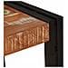 Tavolo consolle 90 x 33 x 75 cm legno massello di riciclo - Foto miniatura 6