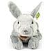 Peluche Coniglio 33cm Realista Ultra Morbido In Materiale Riciclato Ecologico, Grigio - Foto miniatura 2