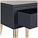 Tavolo In Legno Grigio Scuro 47x39x67h - Foto miniatura 6