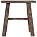 Sgabello In Legno 42x28x43h Cm - Foto miniatura 2
