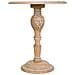 Comodino Laterale In Legno Marrone Artigianale 60x60x60h Cm - Foto miniatura 2