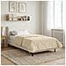 Duvet Estivo Crema 155 x 200 cm Microfibra e Fleece Teddy - Foto miniatura 2
