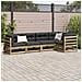 Set Divani da Giardino 5 pz in Legno Impregnato di Pino - Foto miniatura 3