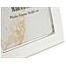 Cornice Portafoto Molly Bianca In Zinco Argento 12,5x17,5 Cm - Foto miniatura 4