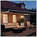 Cornice per Tenda Manuale con LED Marrone e bianco 2,5 x 2 m - Foto miniatura 3