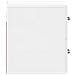 Mobiletto da notte a muro 2 pcs Bianco Lucido 34,5 x 33 x 40 cm - Foto miniatura 6