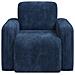 Poltrona Blu navy corduroy - Foto miniatura 3