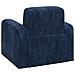 Poltrona Blu navy corduroy - Foto miniatura 5