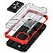 Custodia Crystal Ring Con Supporto Resistente Per Iphone 12 Mini Rossa - Foto miniatura 4