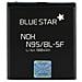 Batteria Nokia N95 / n93i / e65 1100m / ah Li-ion (bs) Premium - Foto miniatura 1