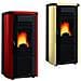 Stufa Pellet Viviana Plus Bordeaux Extraflame - Foto miniatura 4