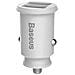 Grano Baseus 2x Usb Car Charger 5v 3,1 A (bianco)  - Foto miniatura 4