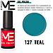 Gel Polish Semipermanente - 137 Teal - 5 Ml - Me By - Foto miniatura 1