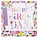 Generale Birthday Card Da Hallmark - Floreale Contemporanea E Testo Design - Foto miniatura 1