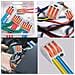 Compatto Filo Connettori 100pcs Compact Splicing Connettori Leva Dado Assortimento Conductor Connettori Elettrici Blocchi Con 50pcs Pinza A 3 Porte 40pcs Pinza A 2 Porte 10pcs A Pinza A 5 Porte - Foto miniatura 3