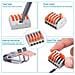 Compatto Filo Connettori 100pcs Compact Splicing Connettori Leva Dado Assortimento Conductor Connettori Elettrici Blocchi Con 50pcs Pinza A 3 Porte 40pcs Pinza A 2 Porte 10pcs A Pinza A 5 Porte - Foto miniatura 4