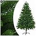 Set Albero Natale Artificiale LED e Palline Verde 210 cm - Foto miniatura 9