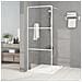 Parete Doccia Walk In Bianca 80x195 Cm Vetro Trasparente Esg - Foto miniatura 1